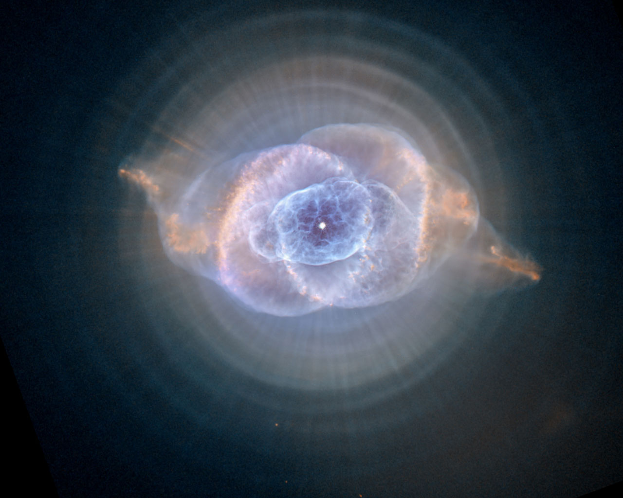 Hubble Cats Eye Nebula - HD Wallpaper 