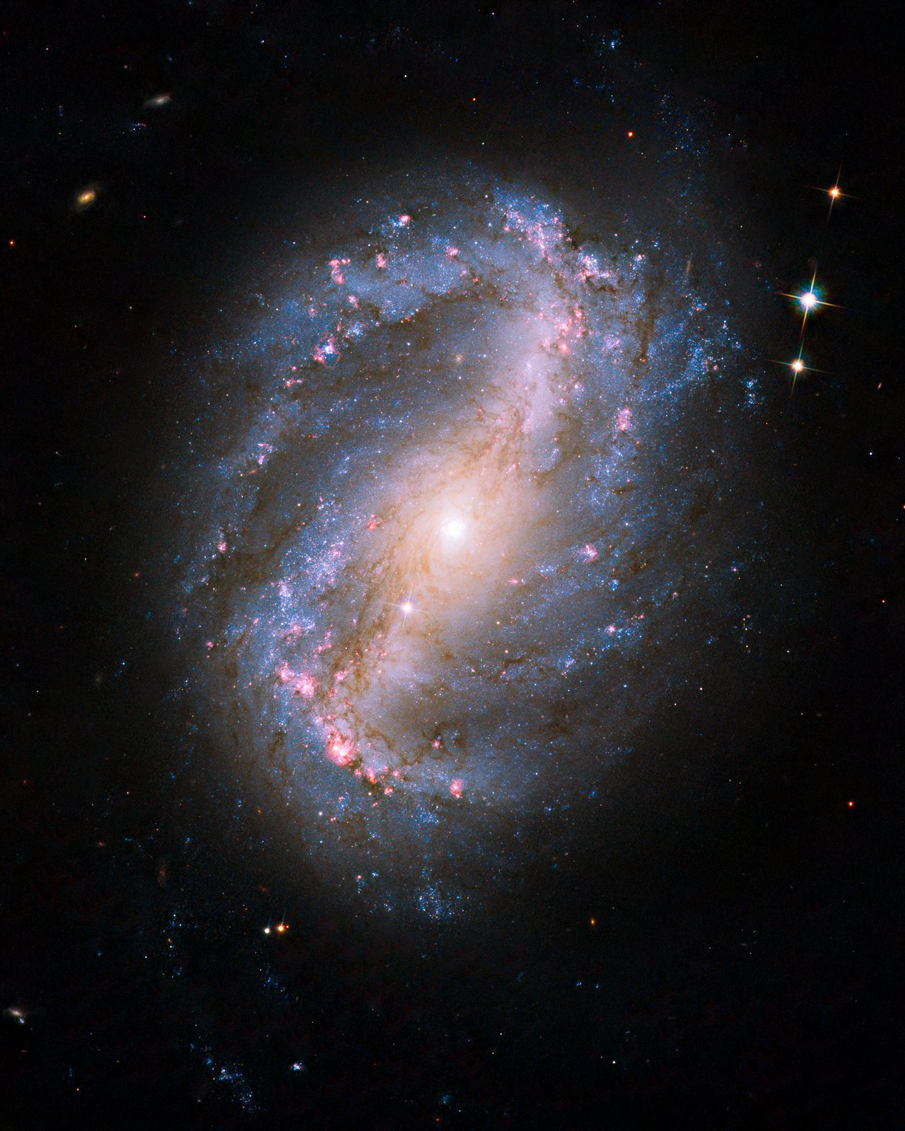 Barred Spiral Galaxy - HD Wallpaper 