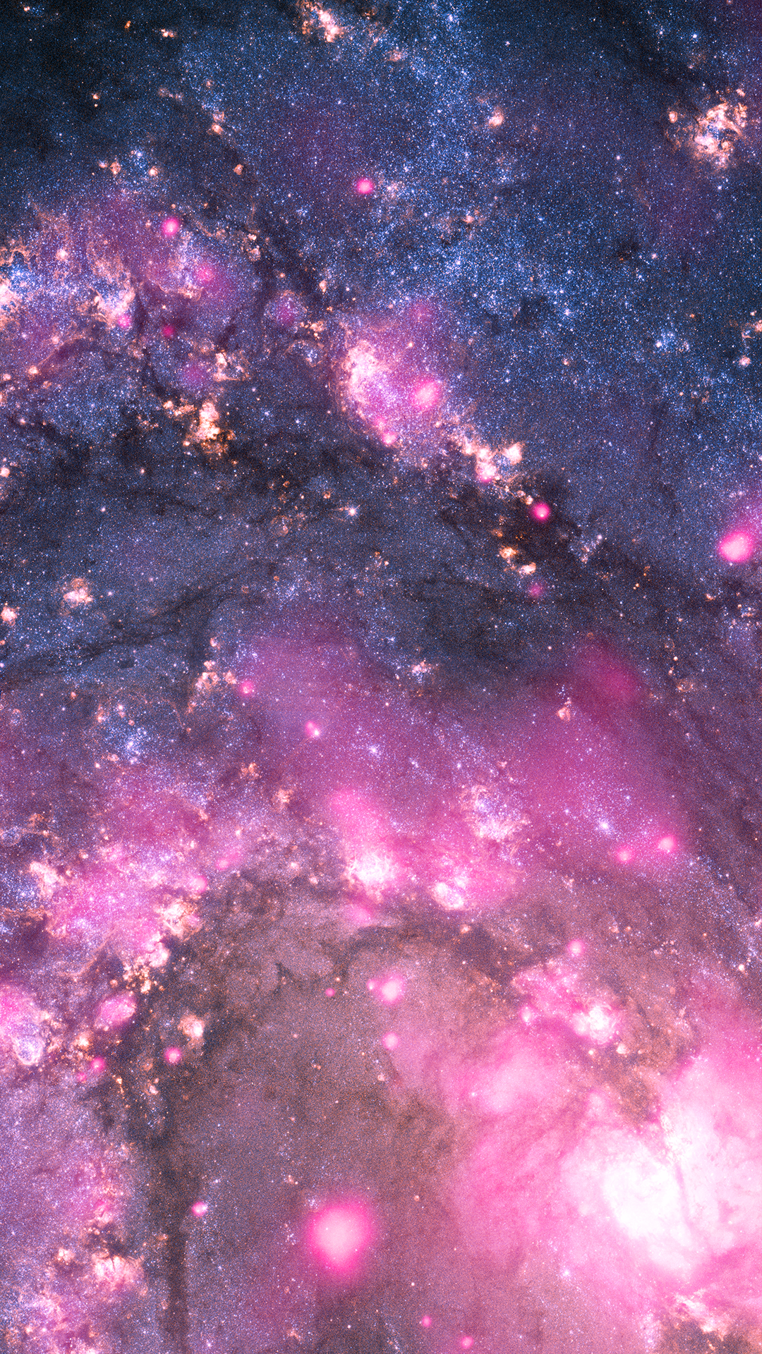 M83 - Purple Cosmos - HD Wallpaper 