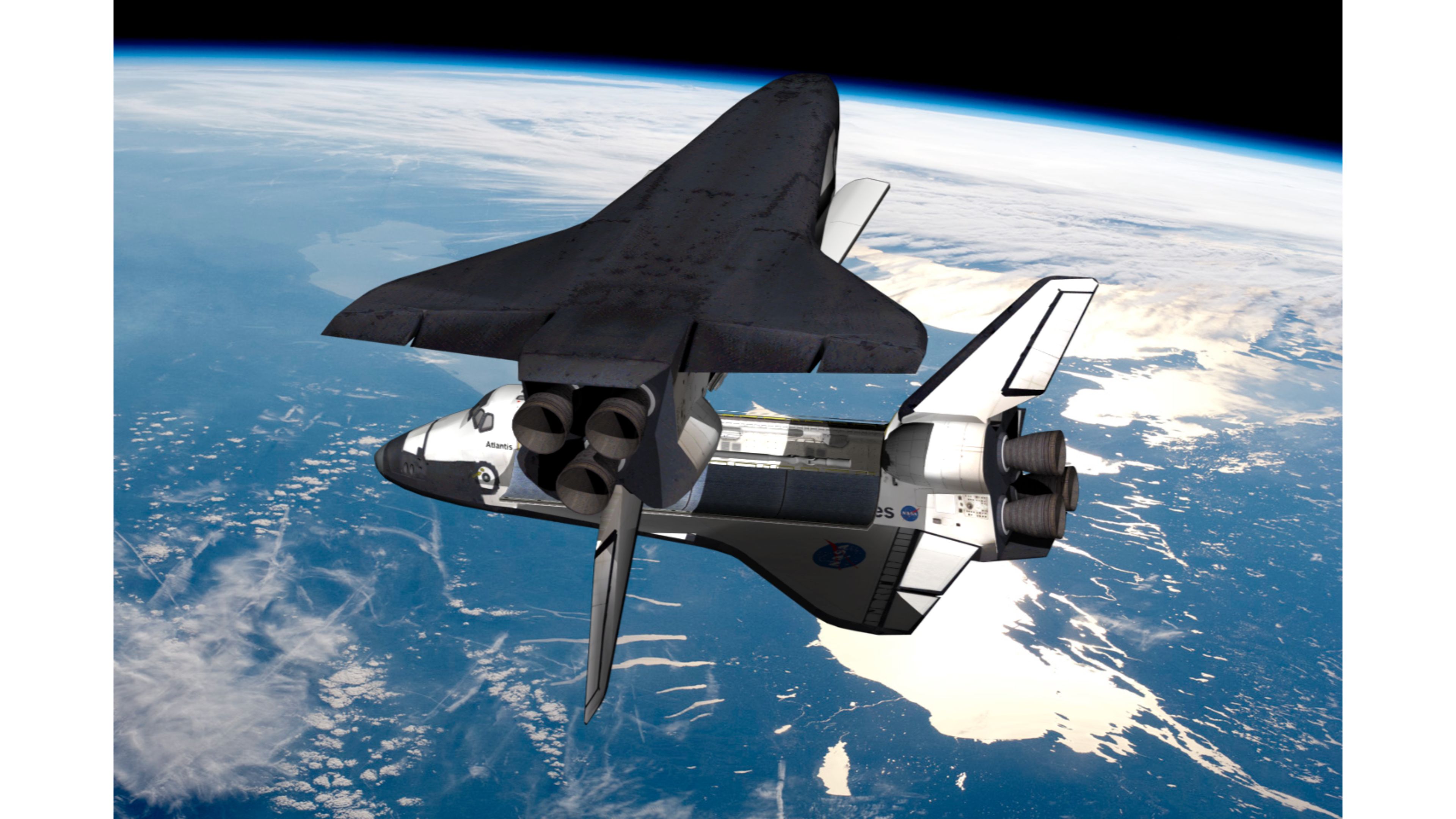 Space Shuttle Wallpapers Widescreen - HD Wallpaper 