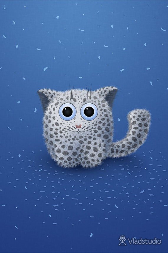 Snow Leopad Apple - Gambar Wallpaper Hp Iphone - HD Wallpaper 