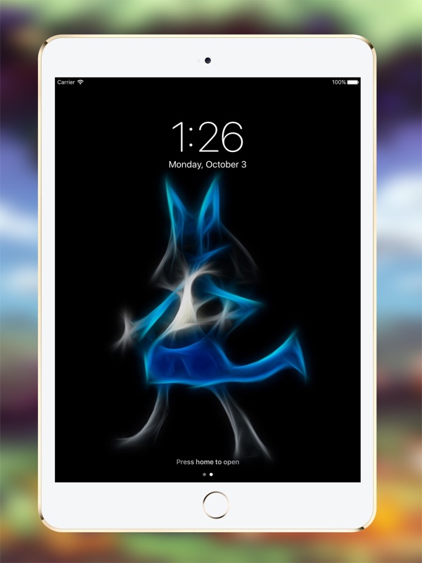 Iphone Lock Screen Legendary Pokemon - HD Wallpaper 