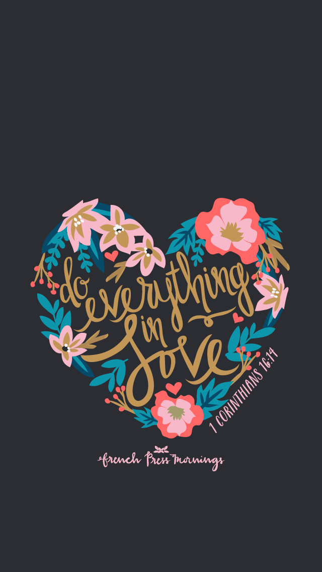 1 Corinthians 16 14 Background - HD Wallpaper 