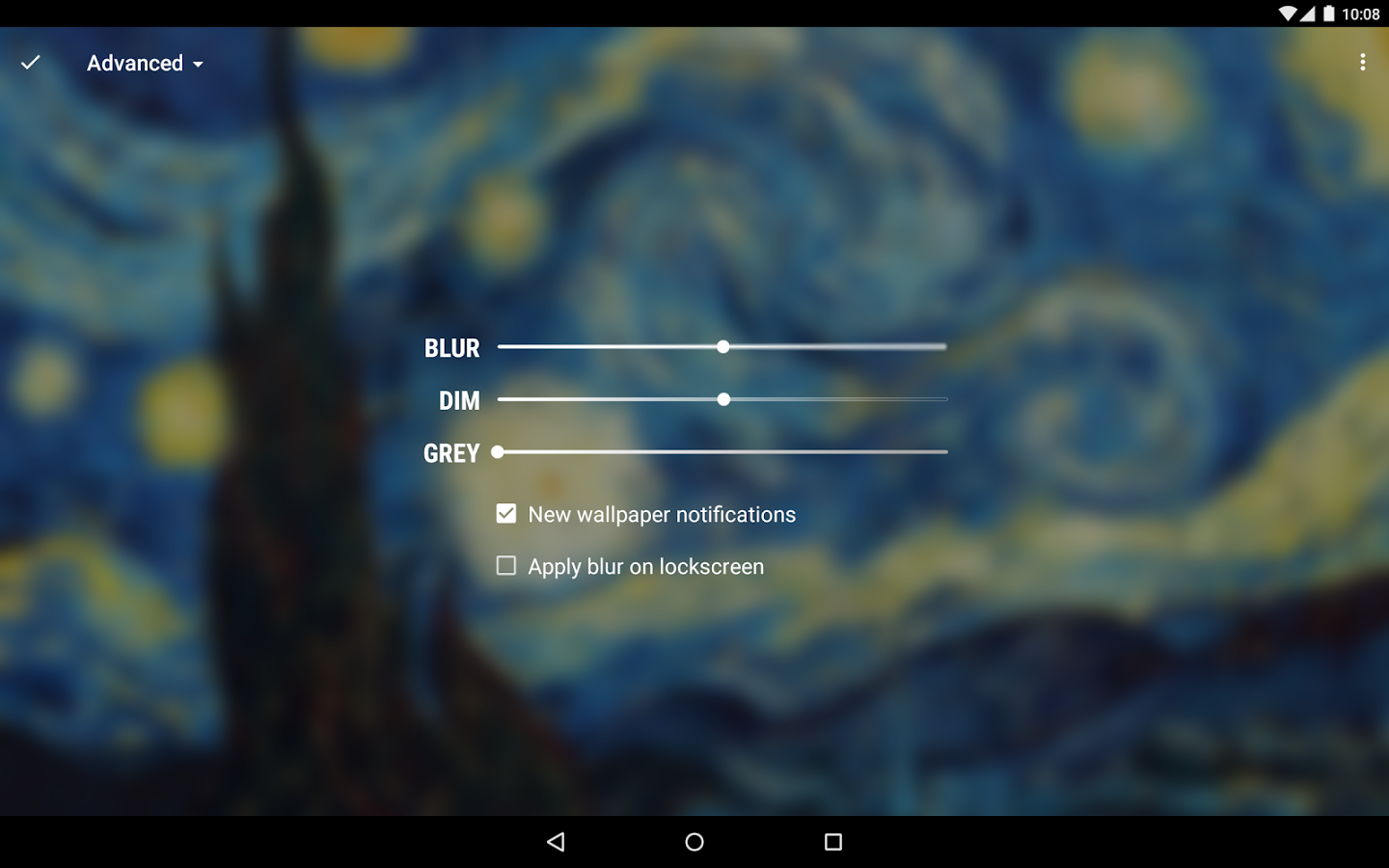 Van Gogh Starry Night - HD Wallpaper 