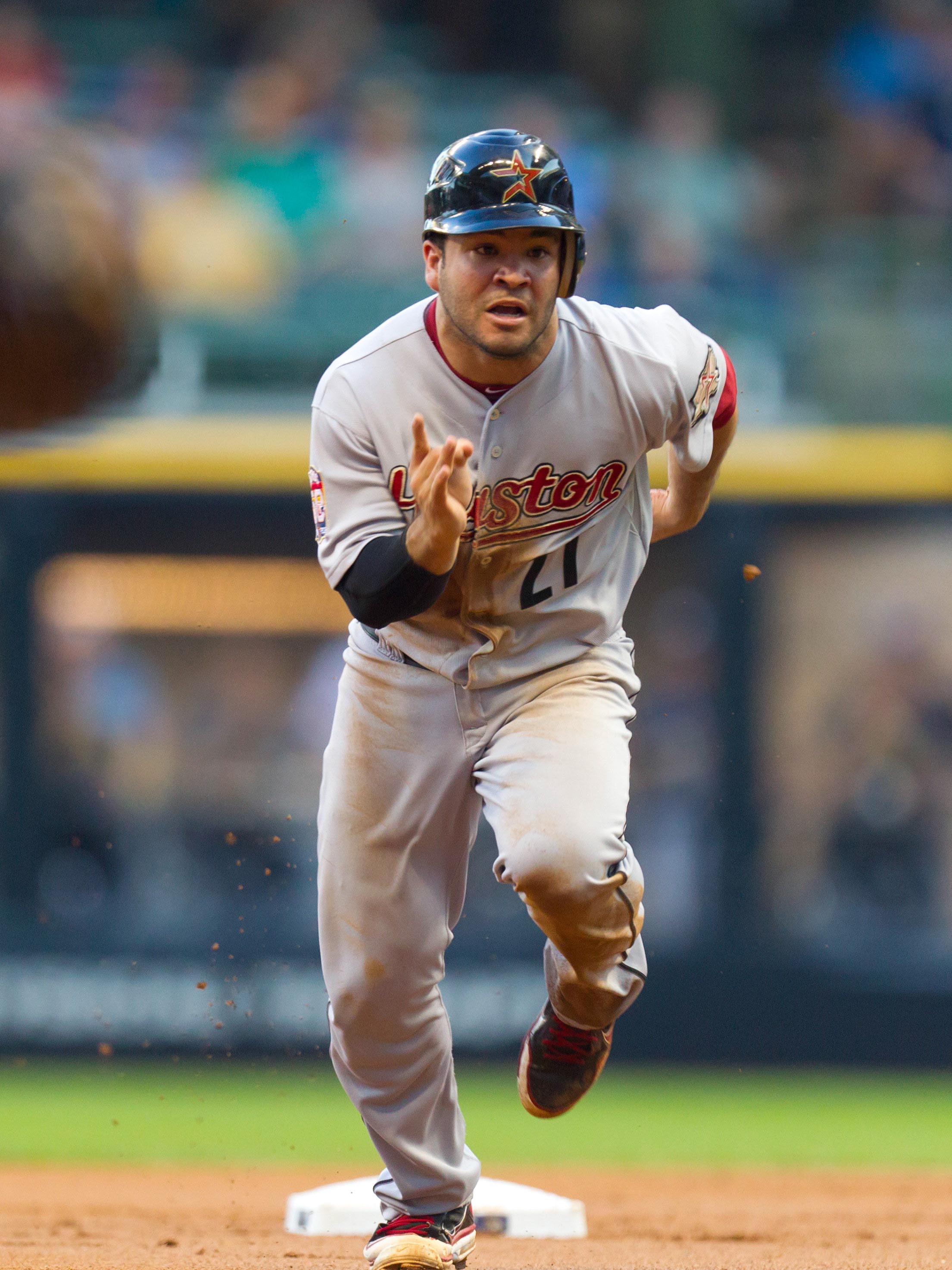 Jose Altuve Old Astros Uniform - HD Wallpaper 