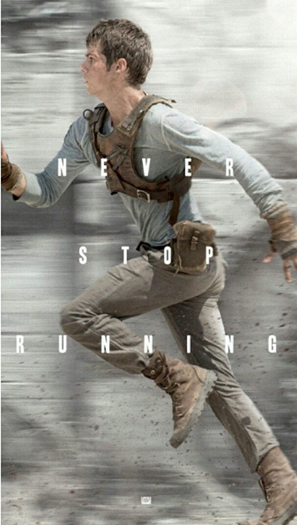 Thomas, The Maze Runner, And Dylan O Brien Image - Maze Runner Thomas Running - HD Wallpaper 
