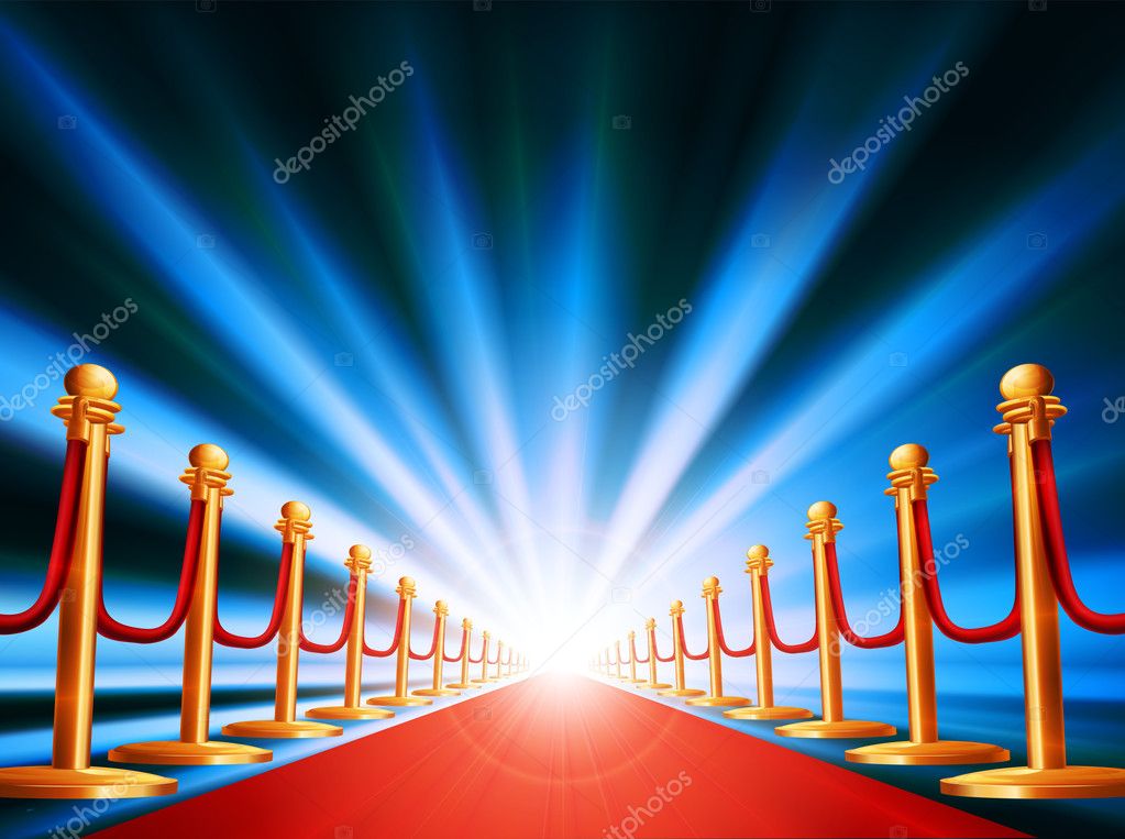 Background Movie Red Carpet Graphic - HD Wallpaper 