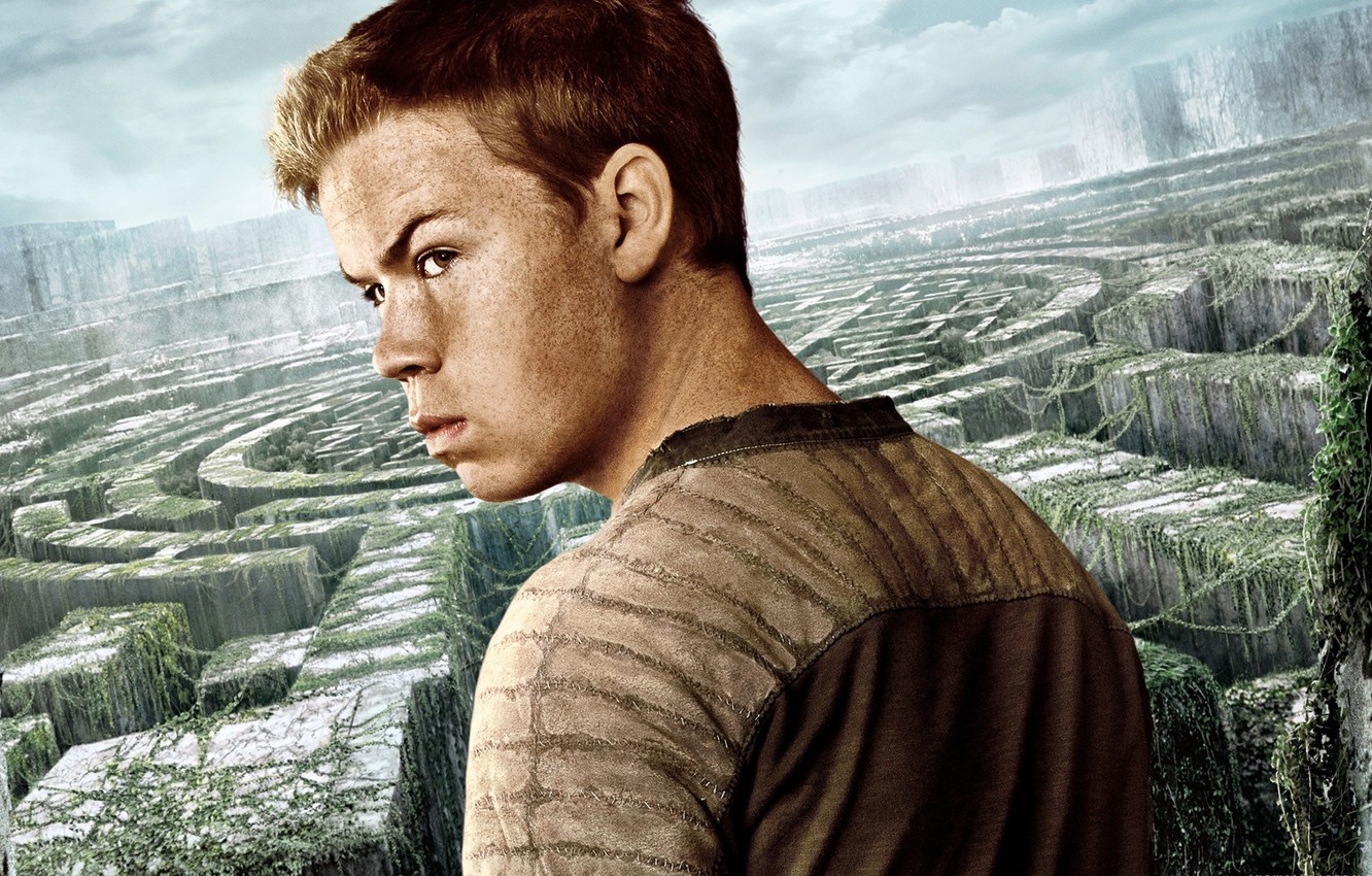 Photo Wallpaper Cinema, Sky, Man, Boy, Survivor, Face, - Will Poulter Lord Of The Rings - HD Wallpaper 