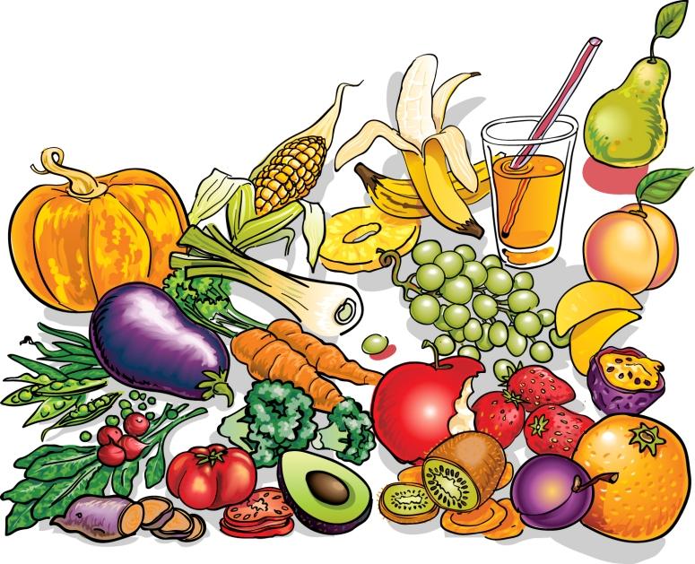 Healthy Lunch Clipart - Healthy Food Clipart - HD Wallpaper 