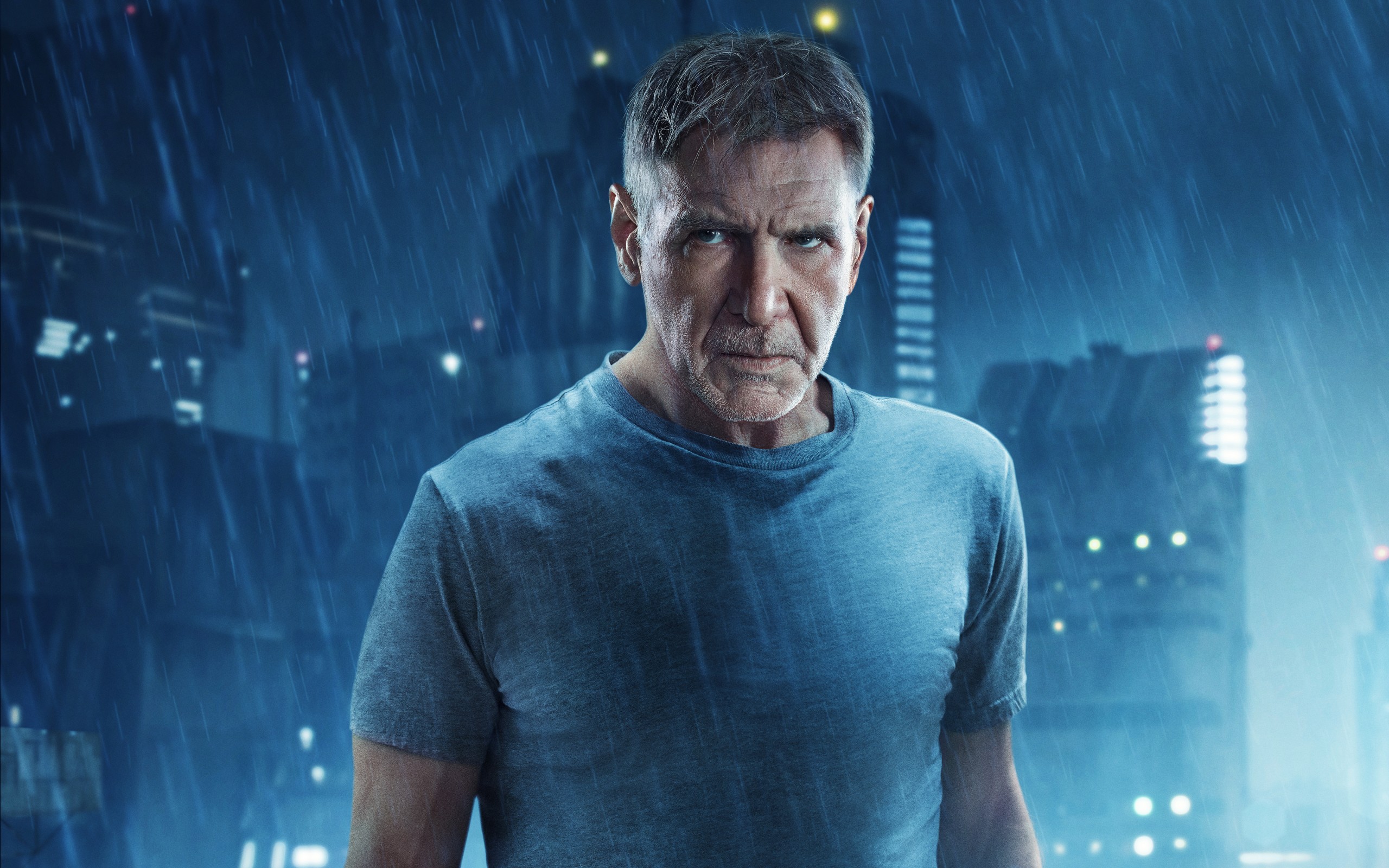 Harrison Ford As Rick Deckard Blade Runner 2049 4k - Blade Runner 2049 Harrison Ford - HD Wallpaper 