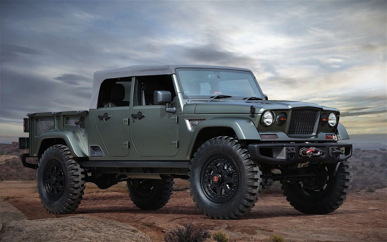 2019 Jeep Wrangler Pickup - HD Wallpaper 
