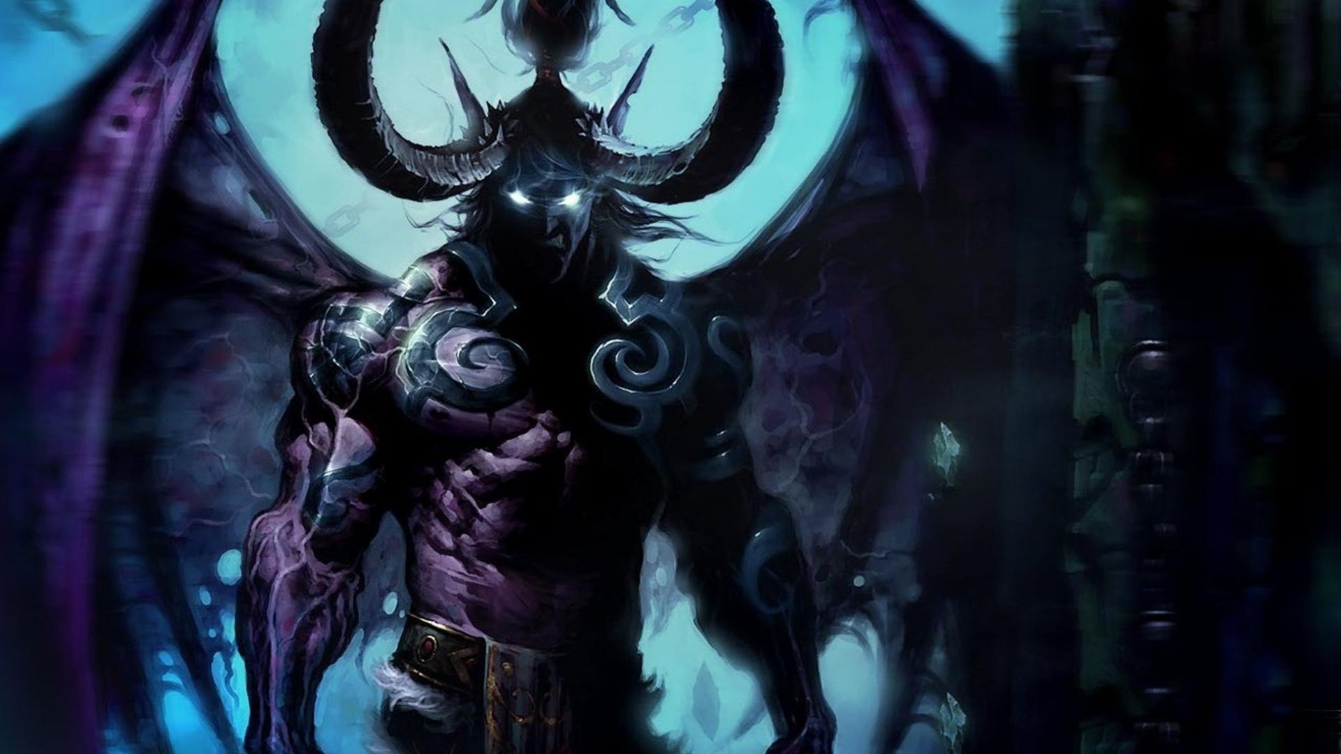 Arthas Wow Hd Desktop Wallpaper - Illidan Stormrage Wallpaper 4k - HD Wallpaper 