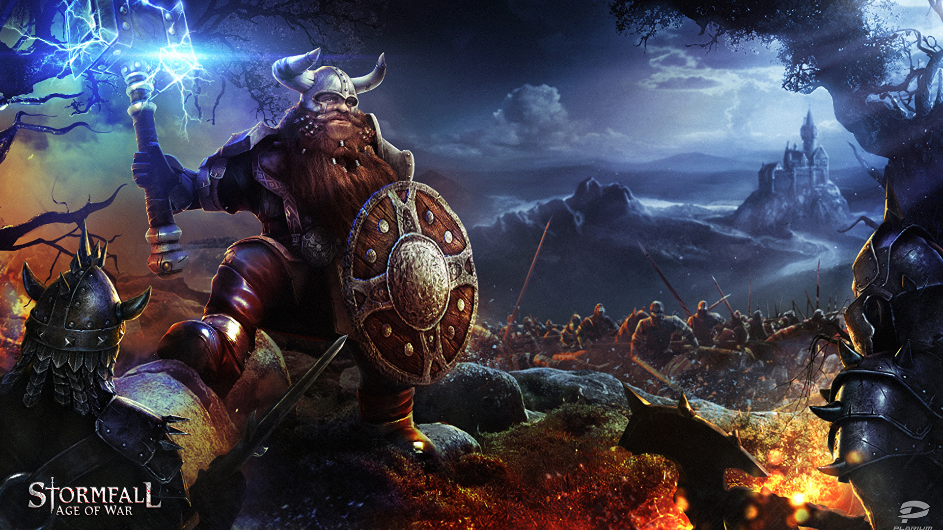 Dwarf Hammer Warrior - HD Wallpaper 