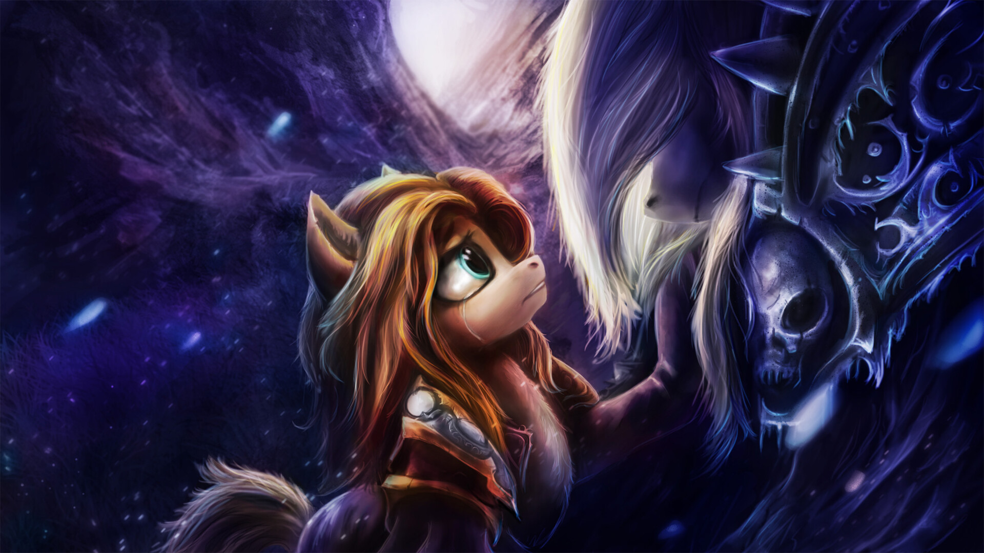 Jaina And Arthas - HD Wallpaper 