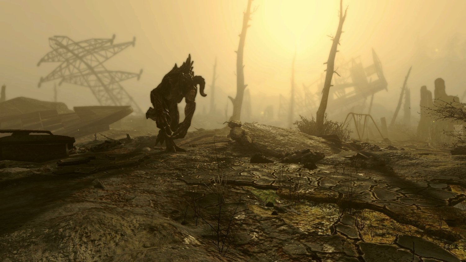 Fallout 4 The Glowing Sea - HD Wallpaper 