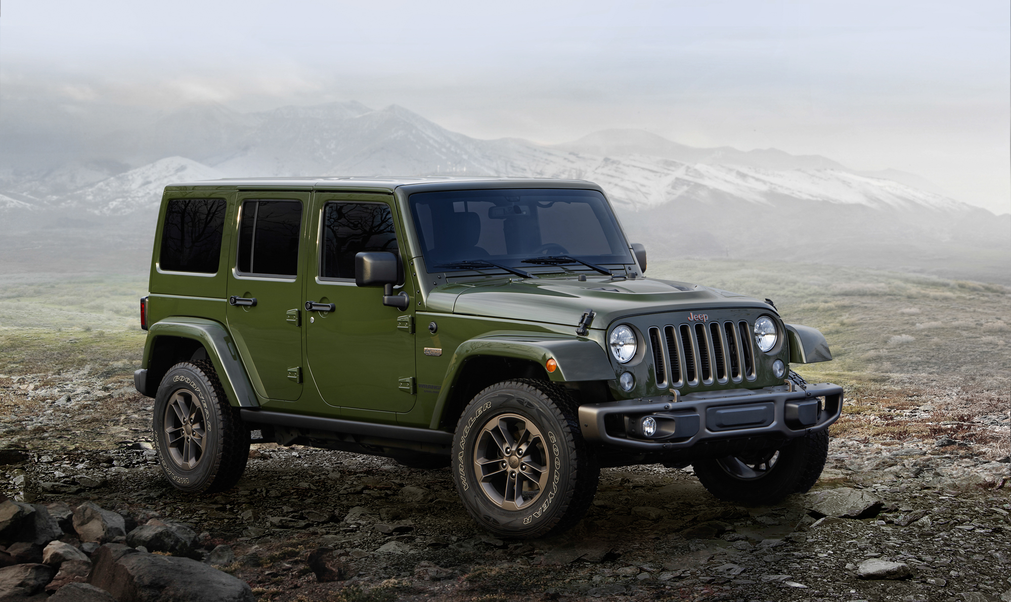 Jeep Wrangler Wallpaper - Jeep Wrangler 75 Anniversario - HD Wallpaper 
