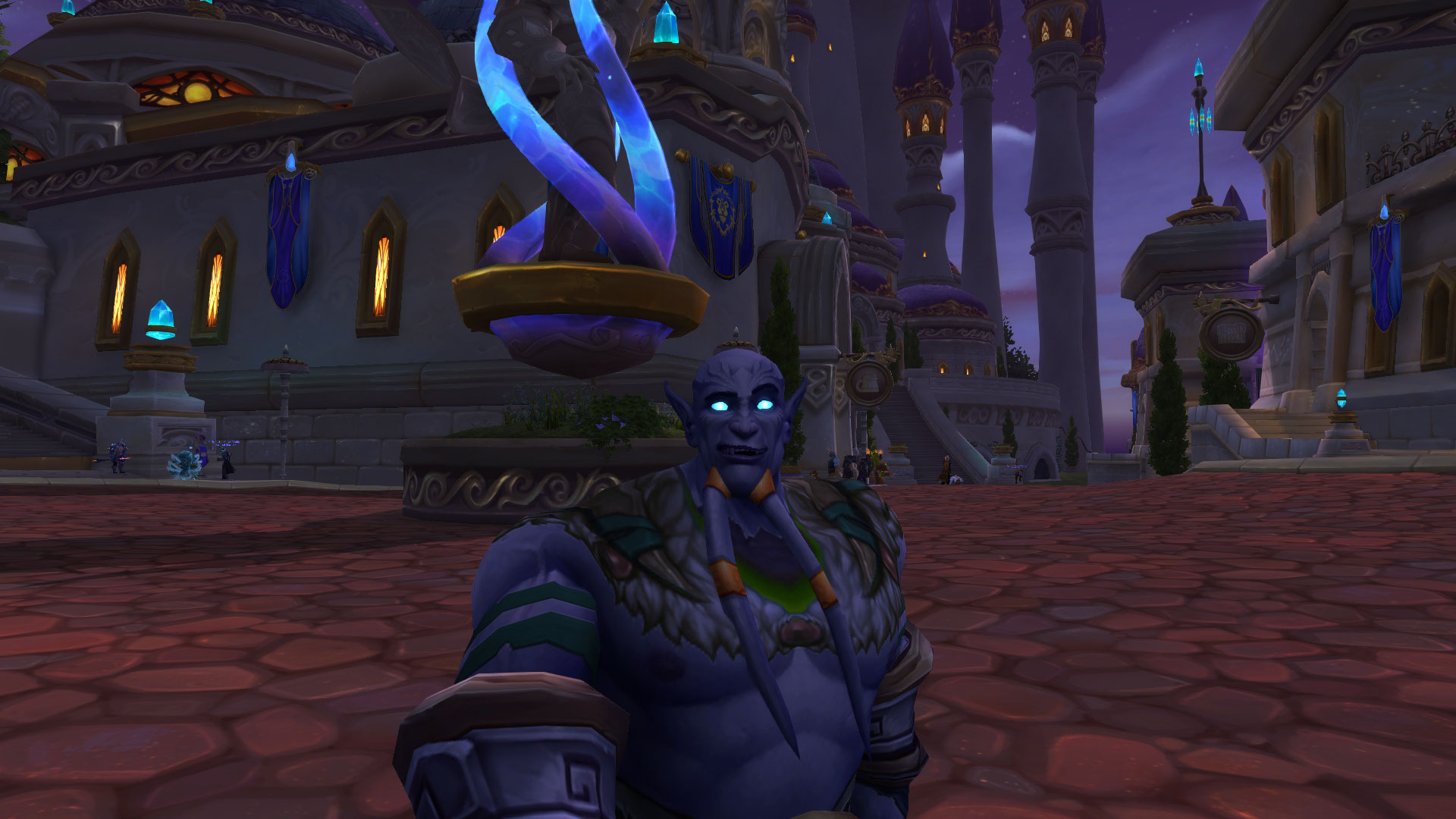 Wow Male Draenei - HD Wallpaper 