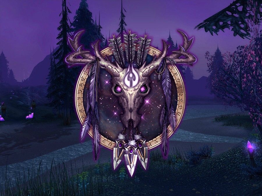 Wow Hunter Crest - HD Wallpaper 