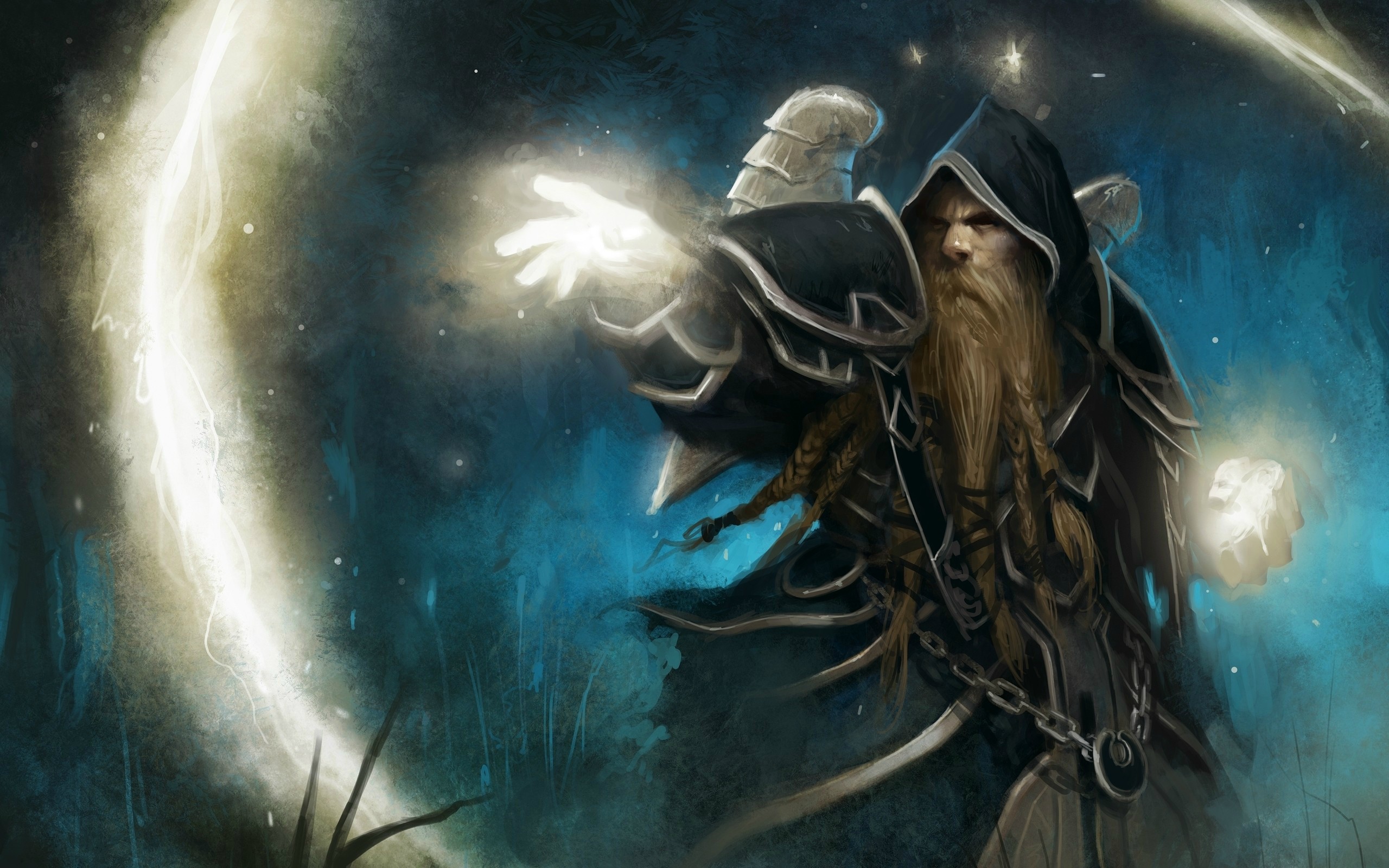 World Of Warcraft Wallpaper Priest - HD Wallpaper 