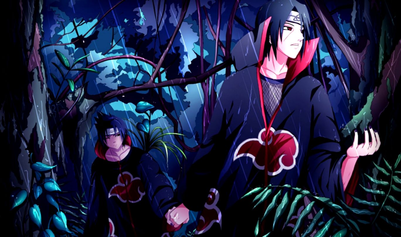 Itachi Sasuke Wallpapers Group - Sasuke Uchiha Cool Wallpaper Itachi - HD Wallpaper 