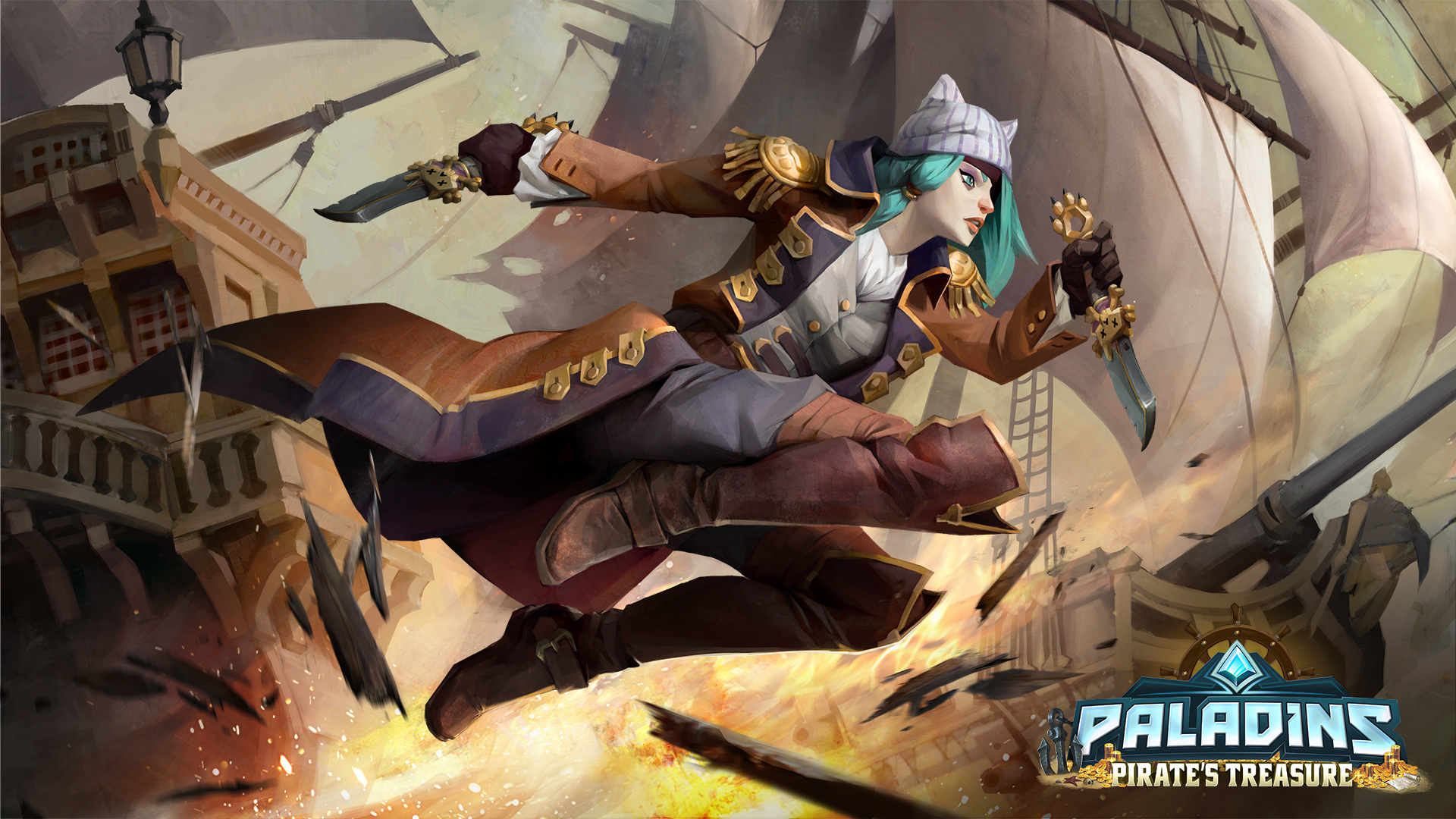 Pirates Treasure Maeve Paladins - HD Wallpaper 