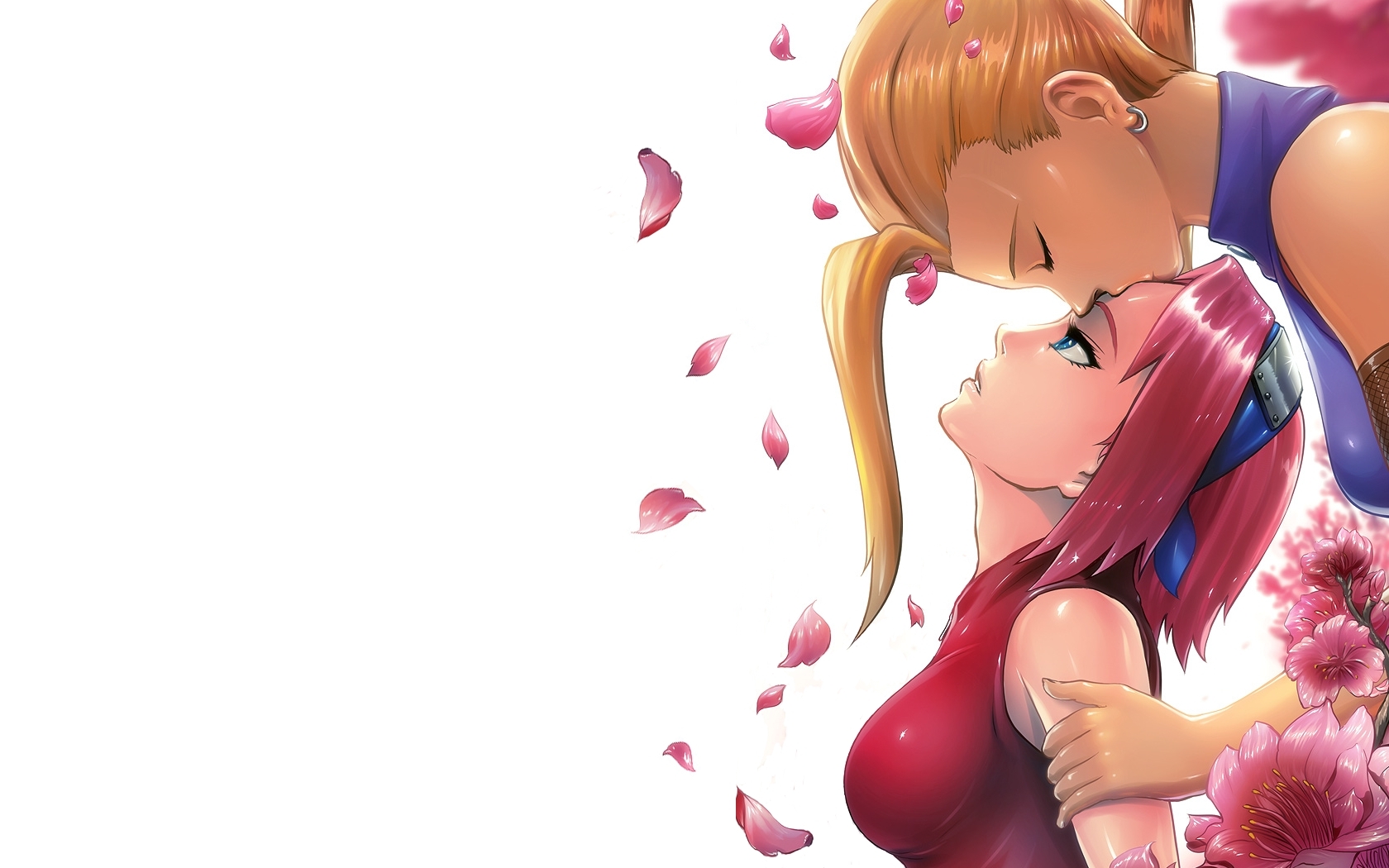 Haruno Sakura Naruto Shippuden Anime Girls Yamanaka - Sakura Ino Naruto Girls - HD Wallpaper 