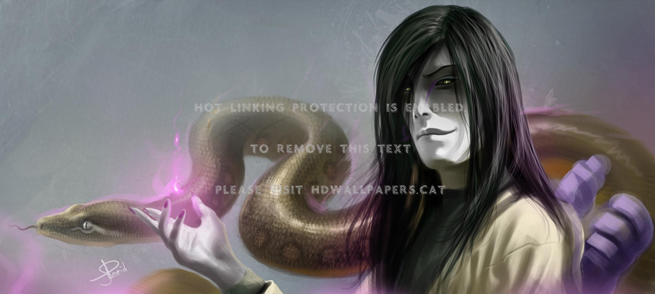 Orochimaru Shinobi Naruto Shippuuden Male - Orochimaru Art - HD Wallpaper 