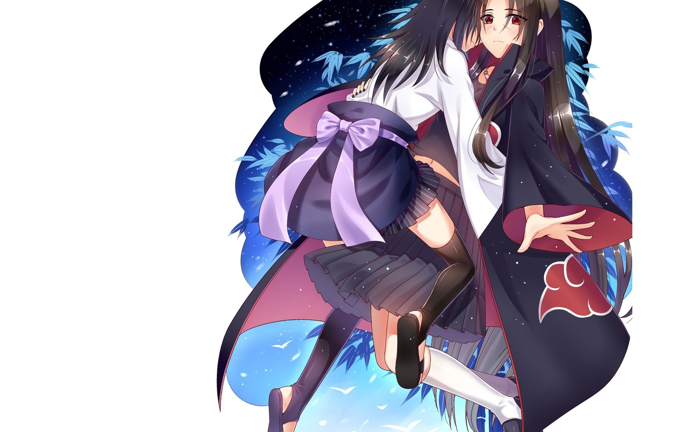 Photo Wallpaper Bamboo, Hugs, White Background, Parody, - Sasuke With A White Background - HD Wallpaper 