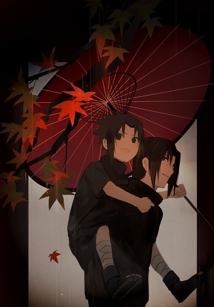 Itachi Sasuke Fond Ecran - HD Wallpaper 