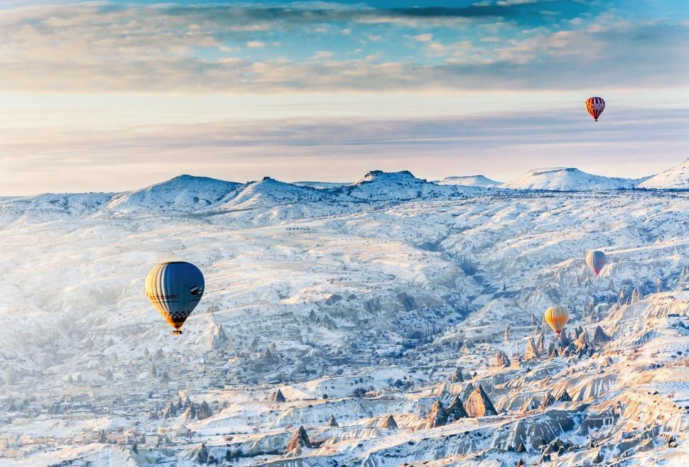 Cappadocia, Hot Air Balloon Wallpaper,cappadocia Hd - HD Wallpaper 