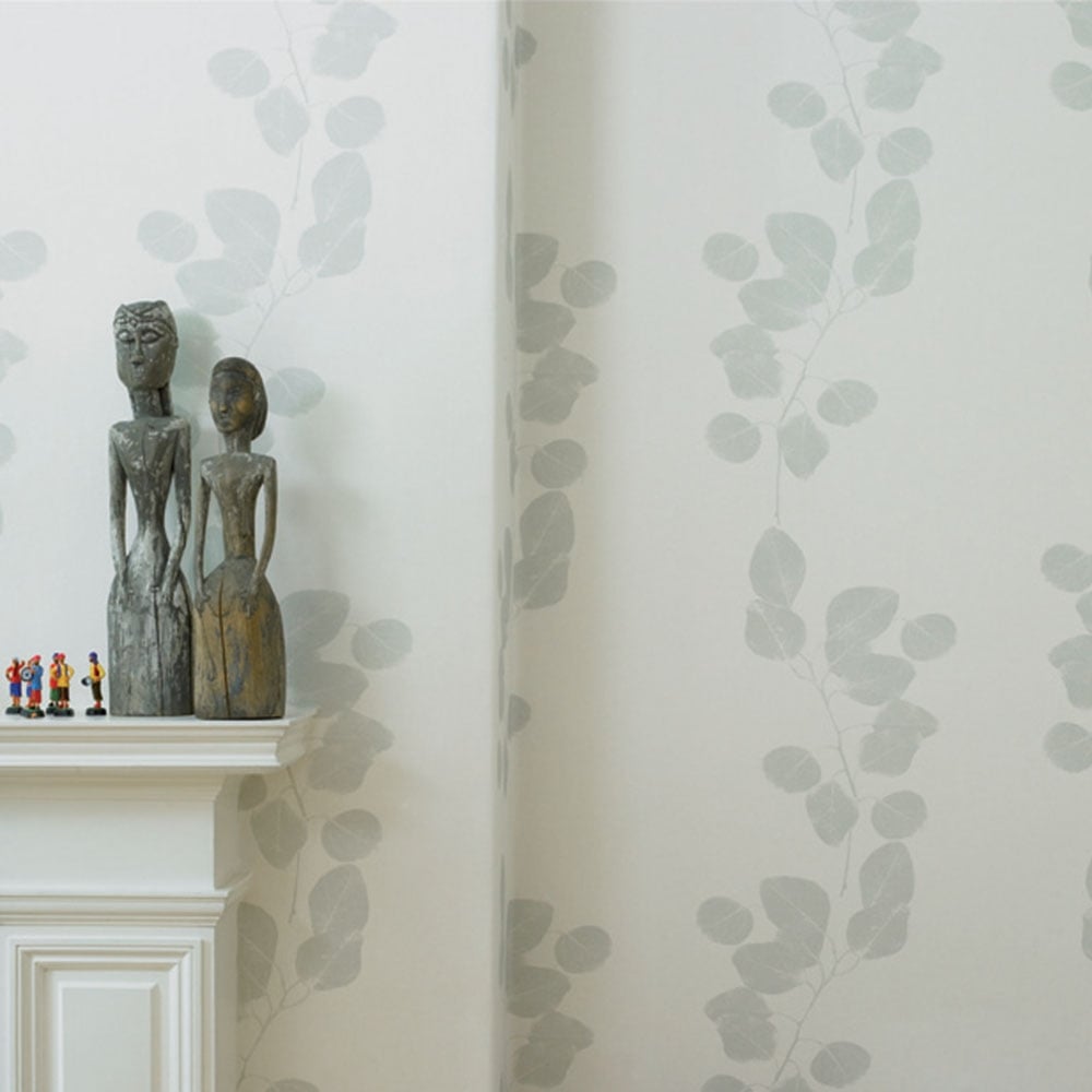 Jocelyn Warner Leaf Hand Screen Printed Leaf Trail - HD Wallpaper 