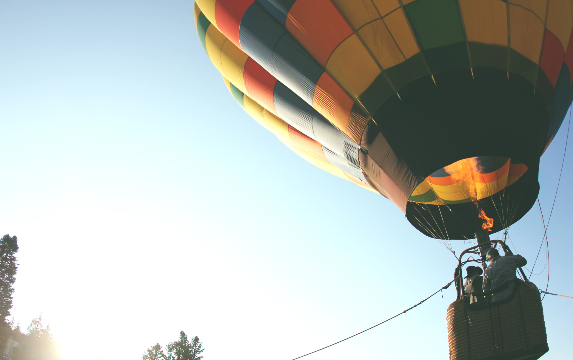 Air Balloon Ride In Upstate New York - Non Avere Paura Di Osare - HD Wallpaper 