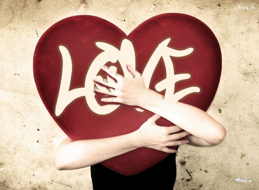 Love Heart In Hands Hd Wallpaper - Hand Love Images Hd - HD Wallpaper 
