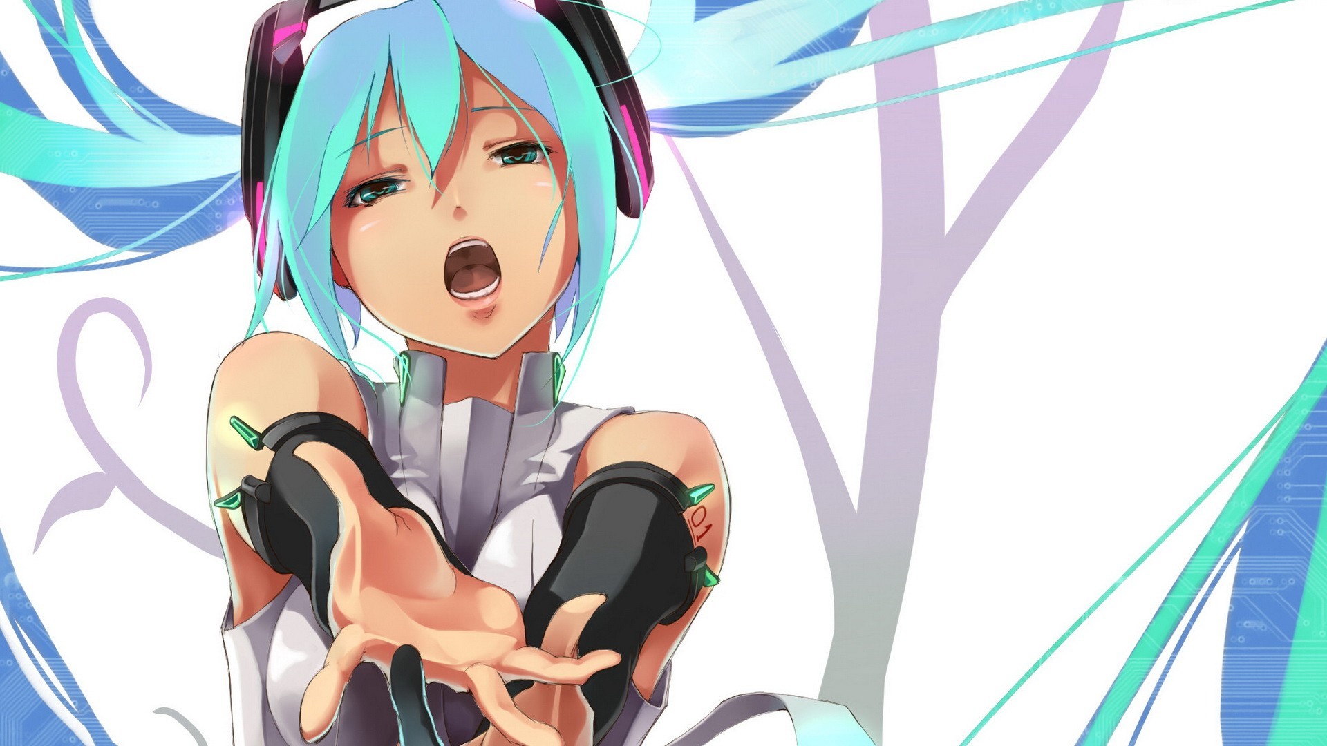 Anime Girl Open Hands - 1920x1080 Wallpaper Anime Girl Open Hands - 1920x1080 Wallpaper