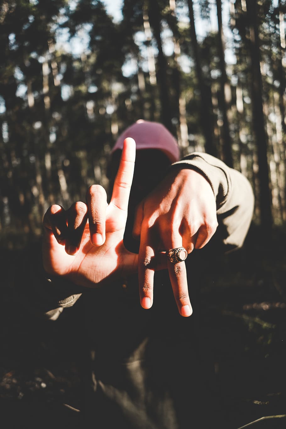 La, Gang Signs, Hand Signs, Hands, Sun, Backlit, Rapper, - Gang Signs - HD Wallpaper 