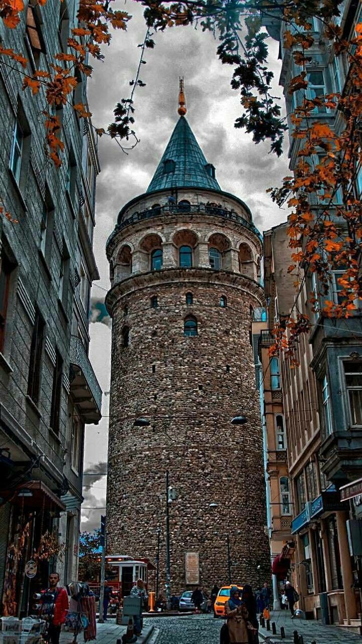 Galata Tower - HD Wallpaper 