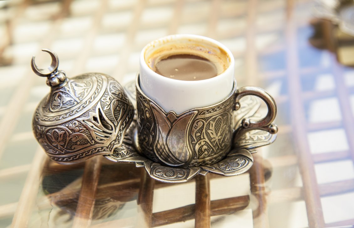 Download Wallpaper Turkish Cup For Coffee - Turkish Coffee Hd - HD Wallpaper 