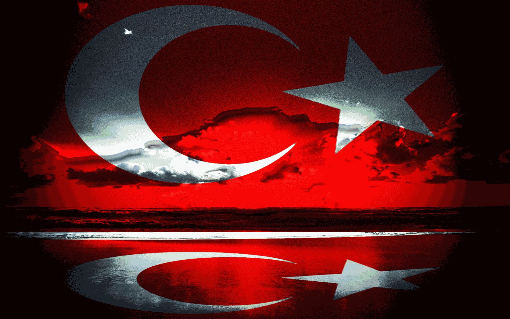 Hareketli Türk Bayrağı Resmi - HD Wallpaper 