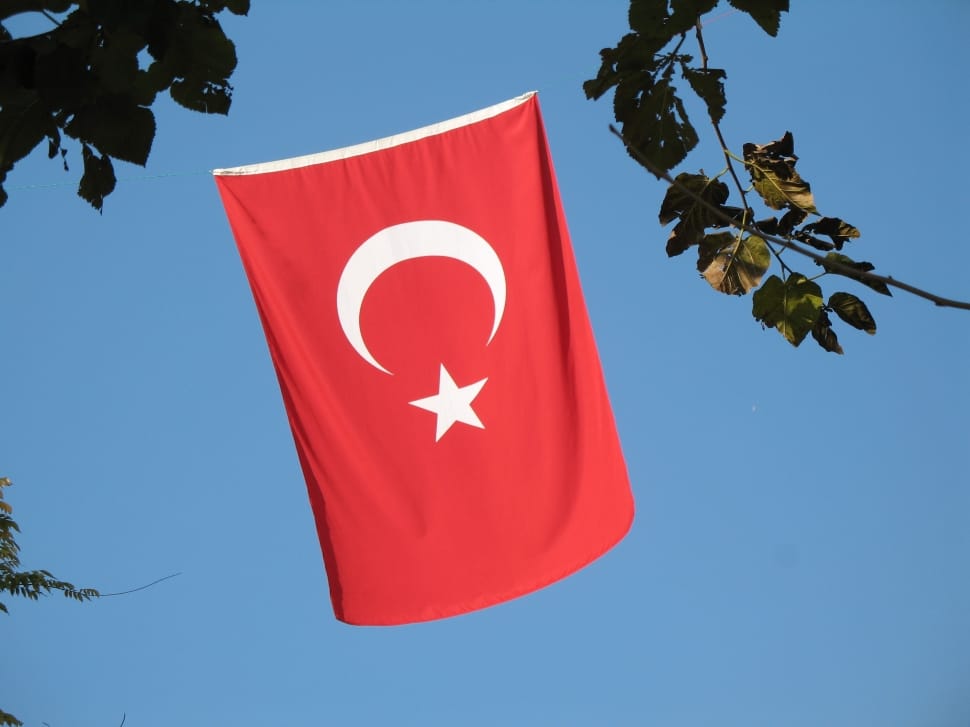 Turkey Flag Preview - Flag Of Turkey - HD Wallpaper 