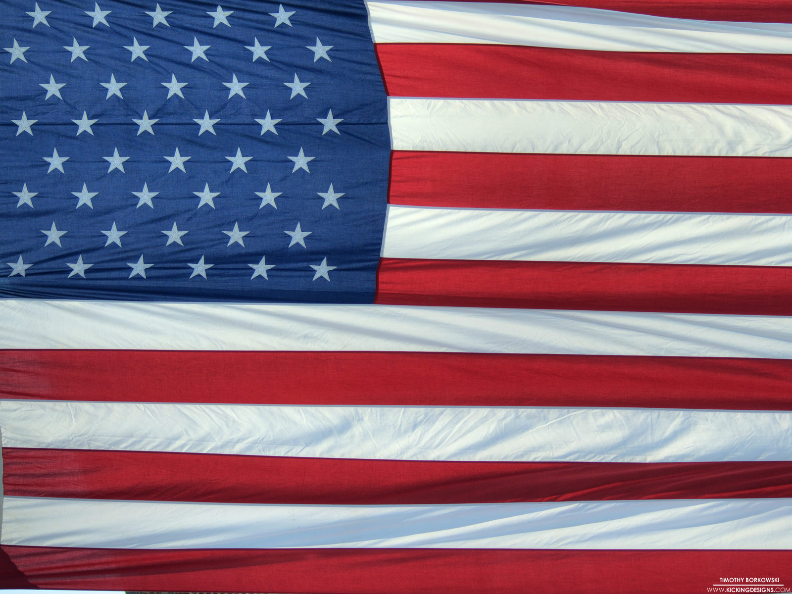 Usa Flag 4 3 - HD Wallpaper 