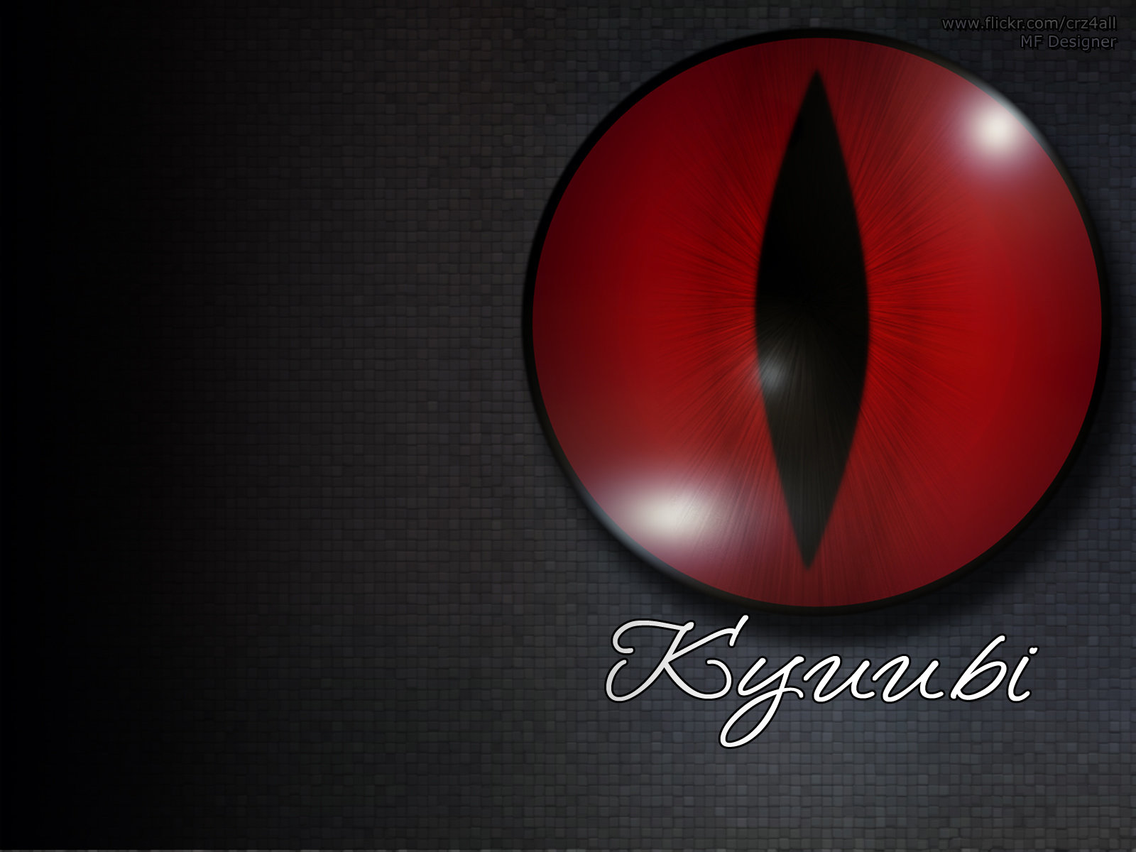 Free Download Kyuubi Wallpaper Id - Kyuubi Eyes - HD Wallpaper 