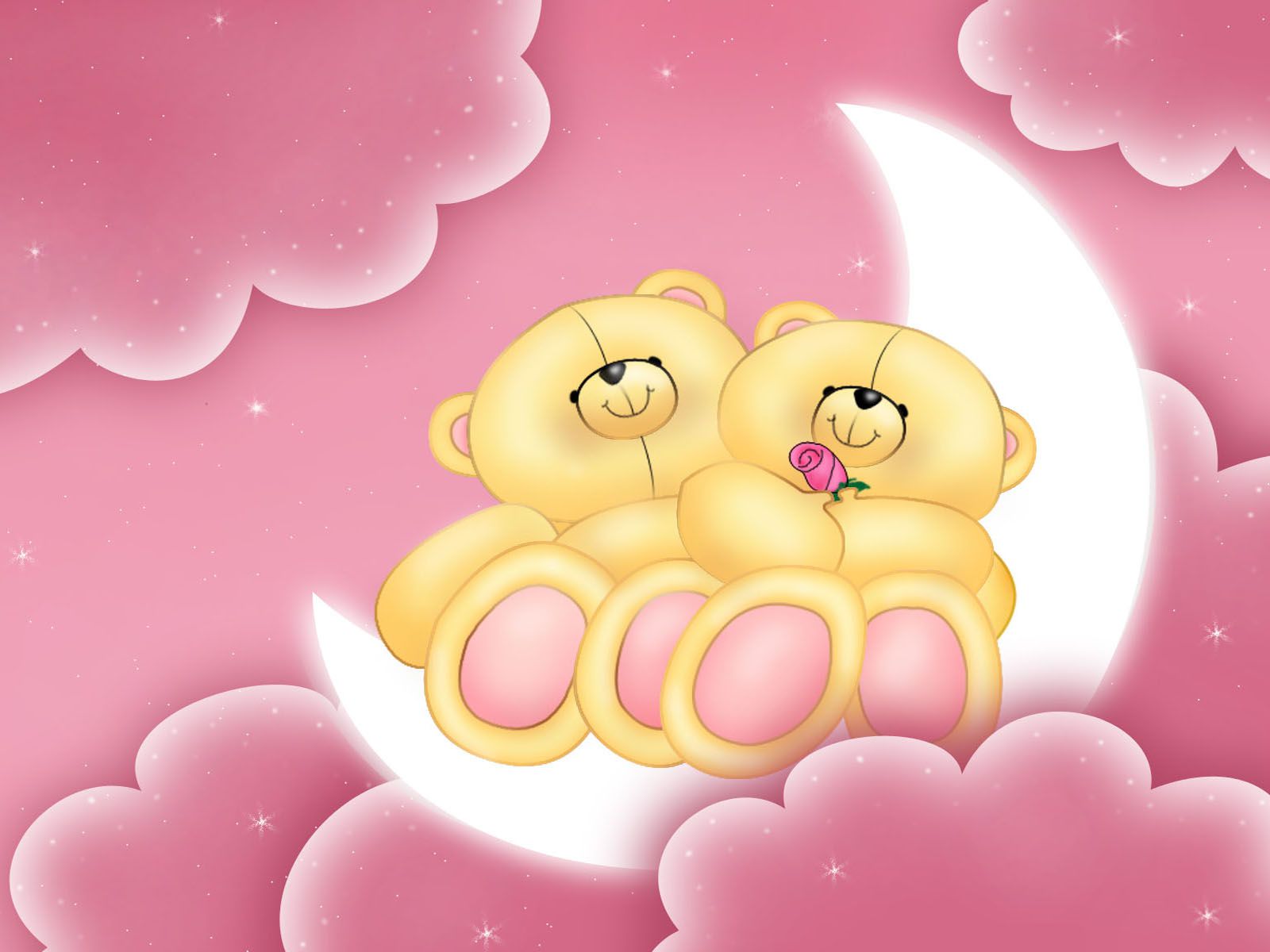 Beautiful Love Teddy Bear - HD Wallpaper 