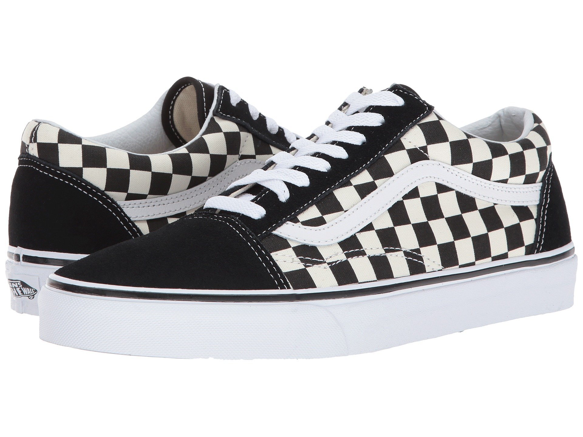 Vans Mix Checker Old Skool Black - HD Wallpaper 