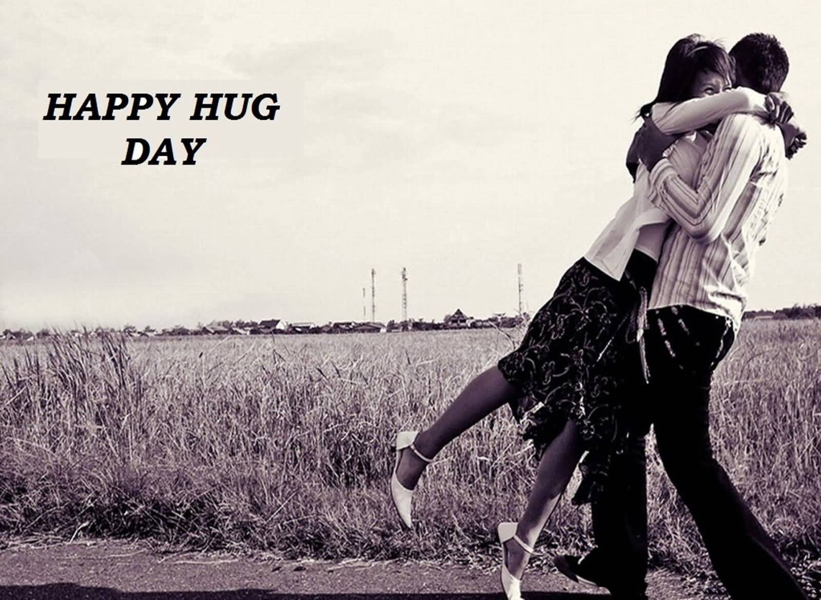 Happy Hug Day Love Couple - Emotional I Miss U Quotes - HD Wallpaper 