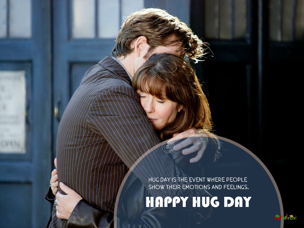 Hug Day Quotes - Doctor Who Sarah Jane Hug - HD Wallpaper 
