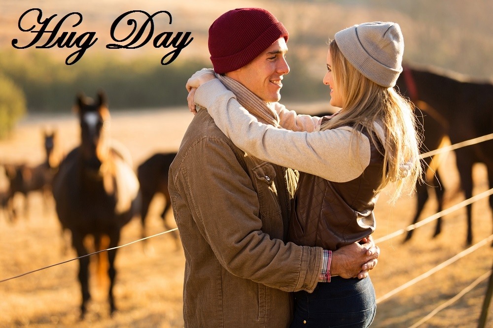 12 Feb Hug Day - HD Wallpaper 