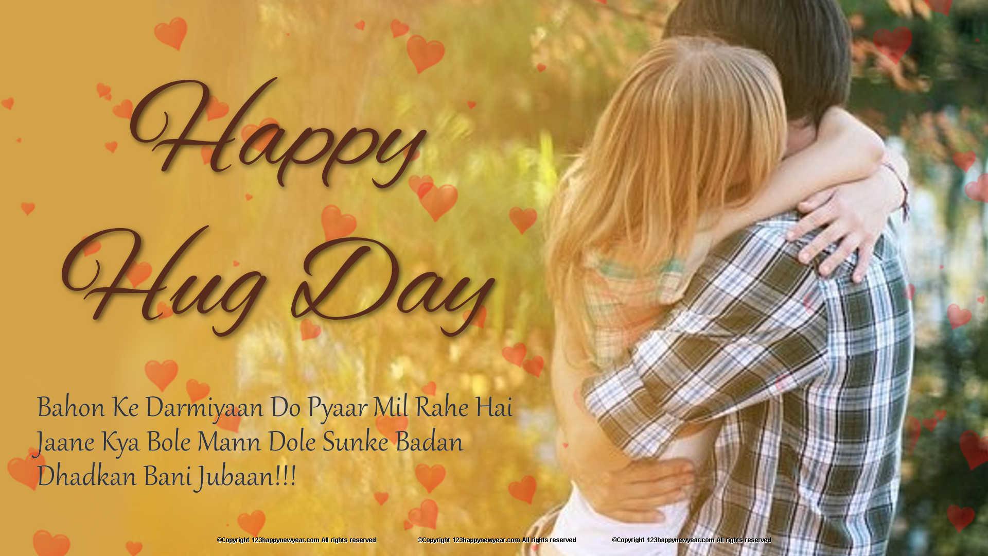 Hug Day Wallpaper - Hug - HD Wallpaper 