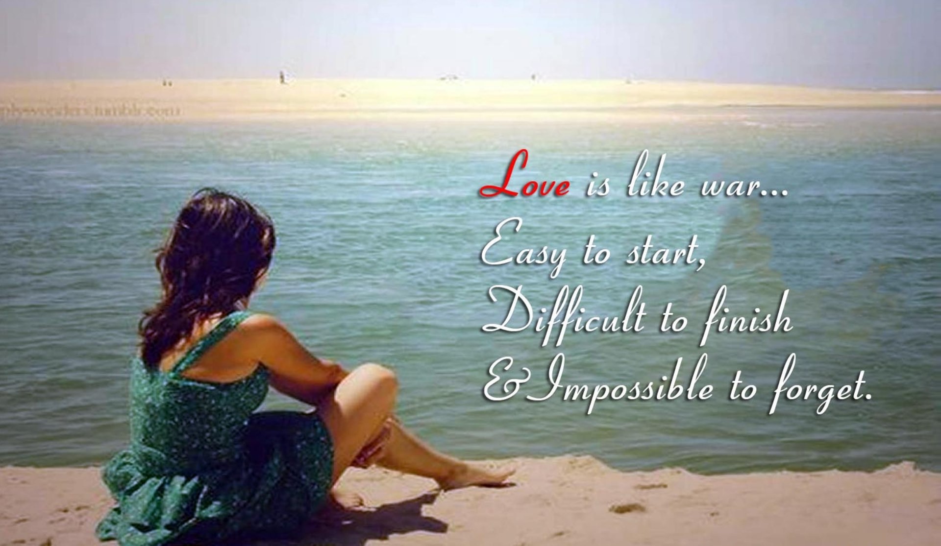 Romantic Wallpaper With Quotes 
 Data Src Free Cute - Quotes About Sea Side - HD Wallpaper 