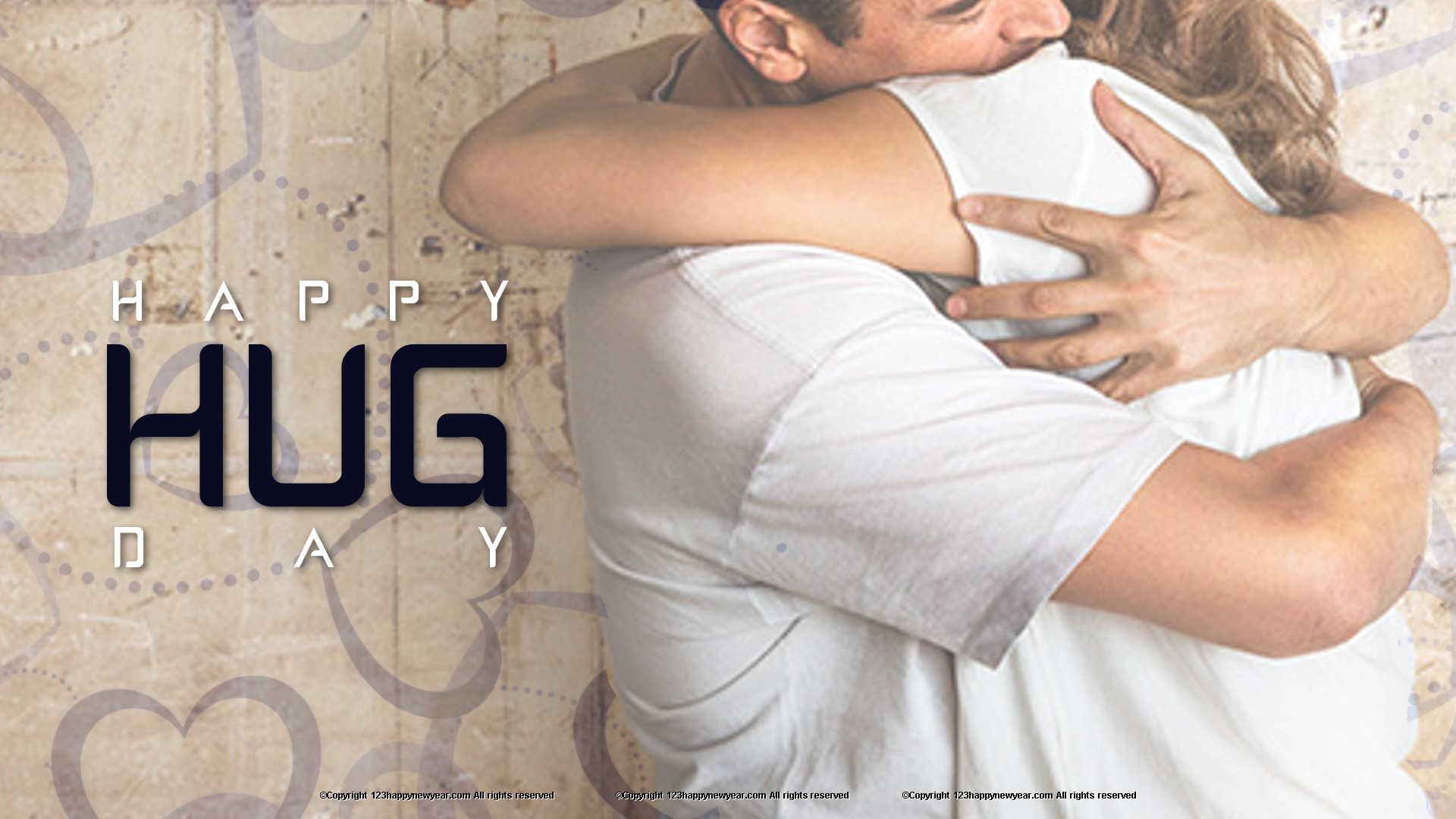 Hug Your Wife - HD Wallpaper 