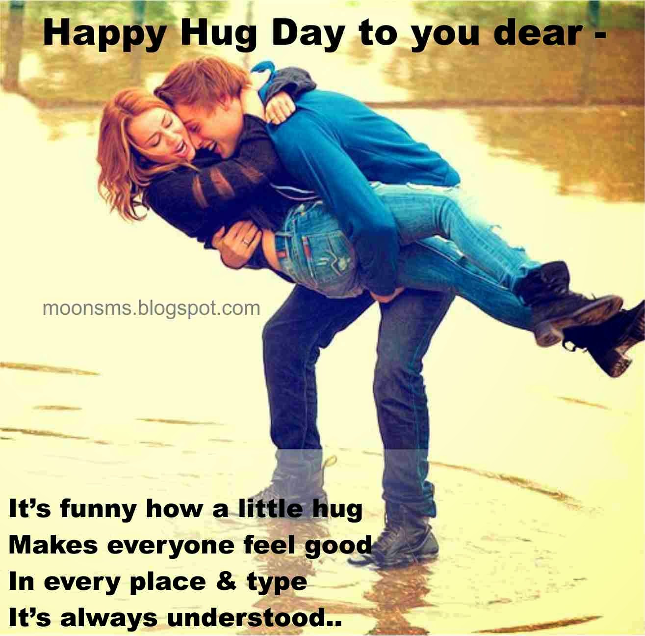 National Hug Day 2018 - HD Wallpaper 